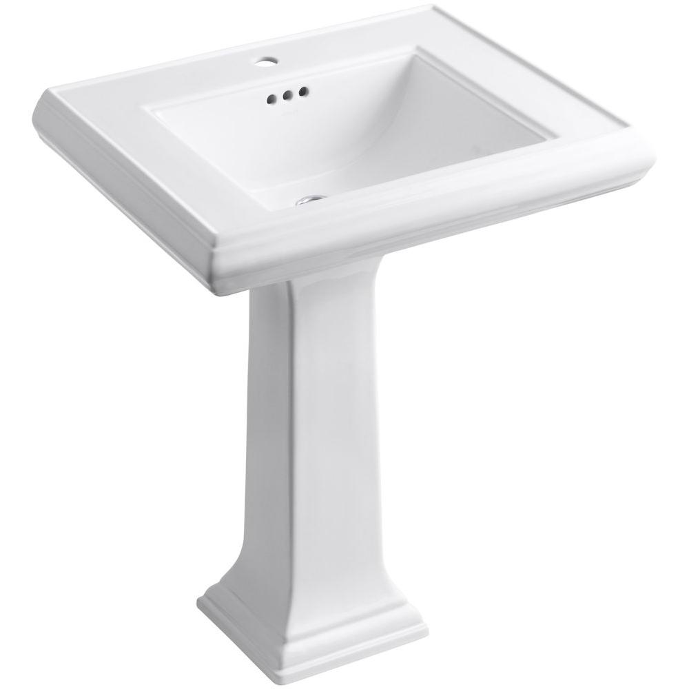 Kohler Memoirs Ceramic Pedestal Bathroom Sink In White With Overflow Drain K 2258 1 0 The Home Depot - Towel Bar For Kohler Pedestal Sink Kohler Memoirs Ceramic Pedestal Bathroom Sink In White With Overflow Drain K 2258 1 0 The Home Depot - Towel Bar For Kohler Pedestal Sink