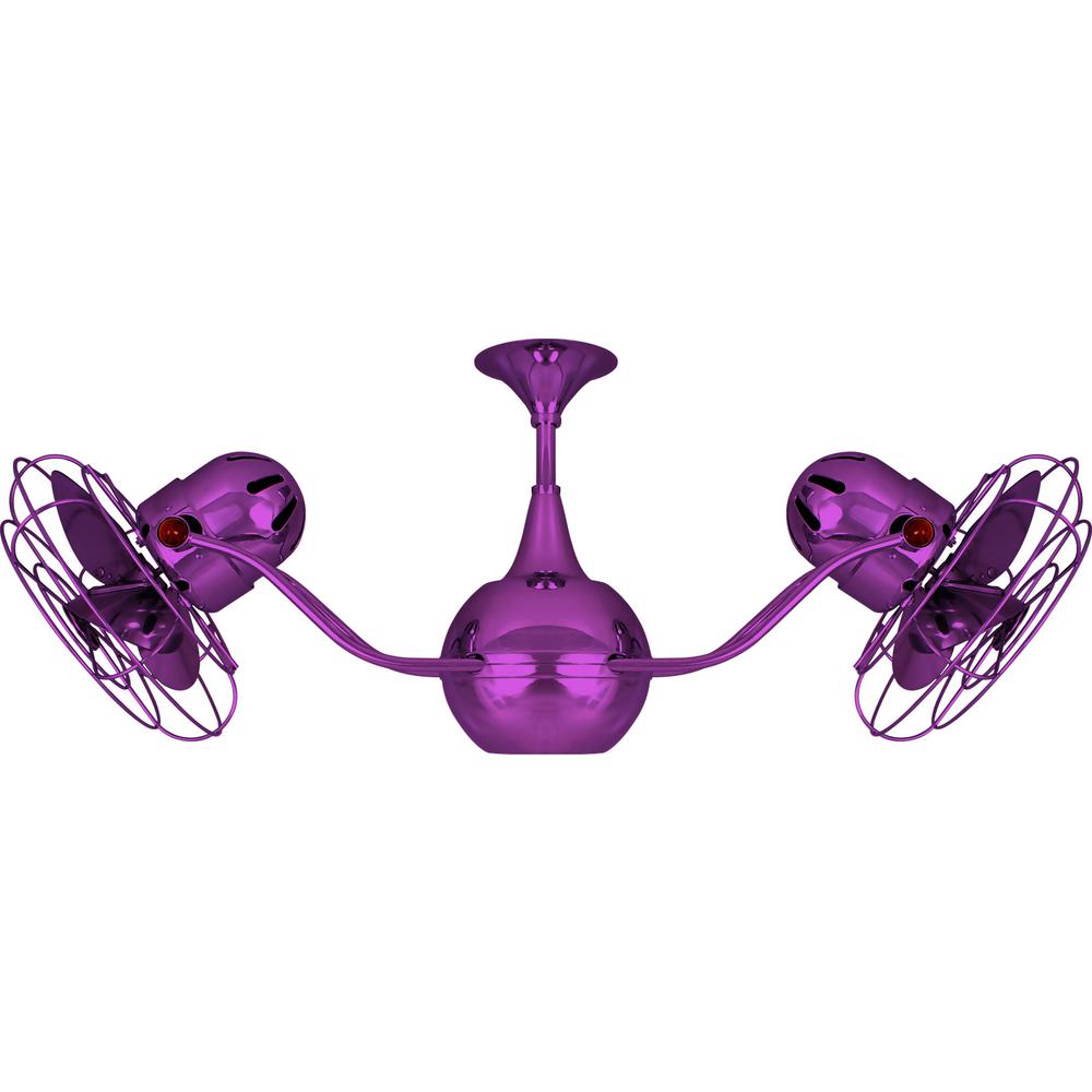 Matthews Gerbar Vent Bettina 42 In Indoor Outdoor Light Purple Indoor Outdoor Light Purple Ceiling Fan With