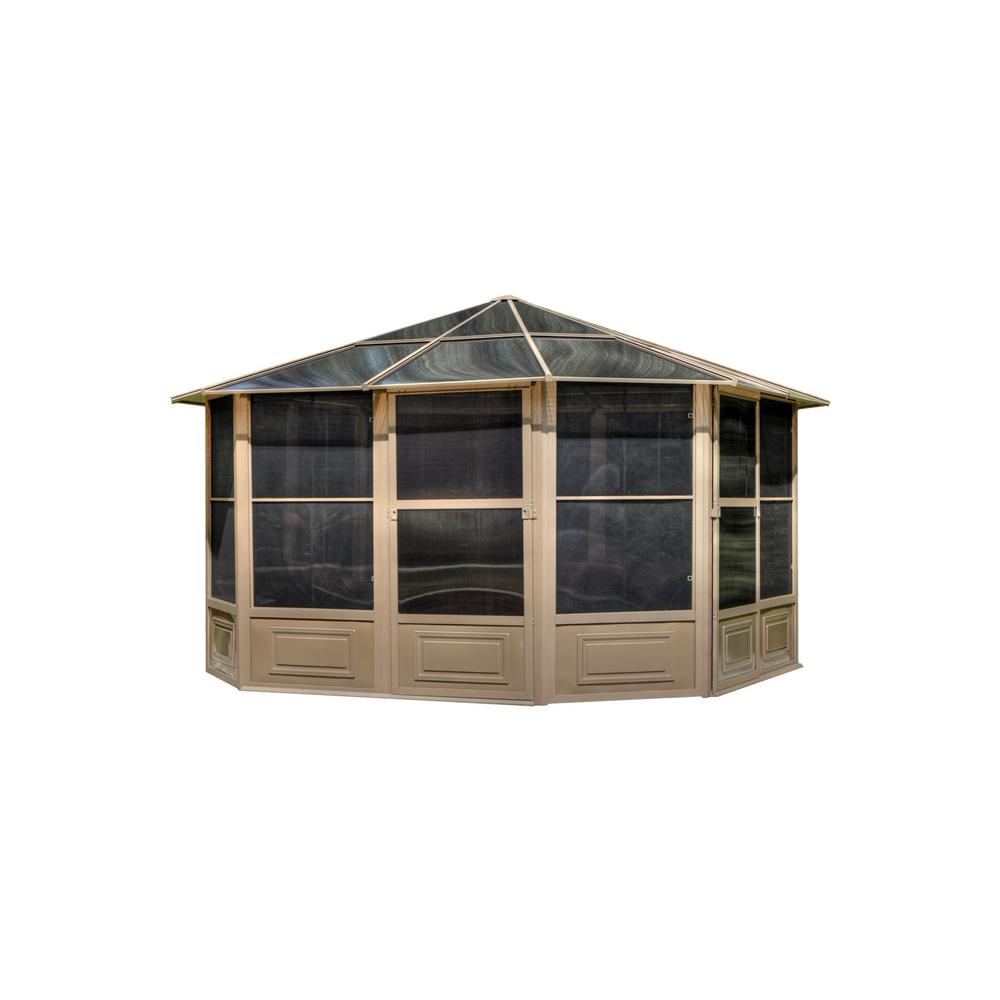 12 ft. x 12 ft. All Season Solarium-41212-12 - The Home Depot on Home Depot Pavilion Kits id=53535