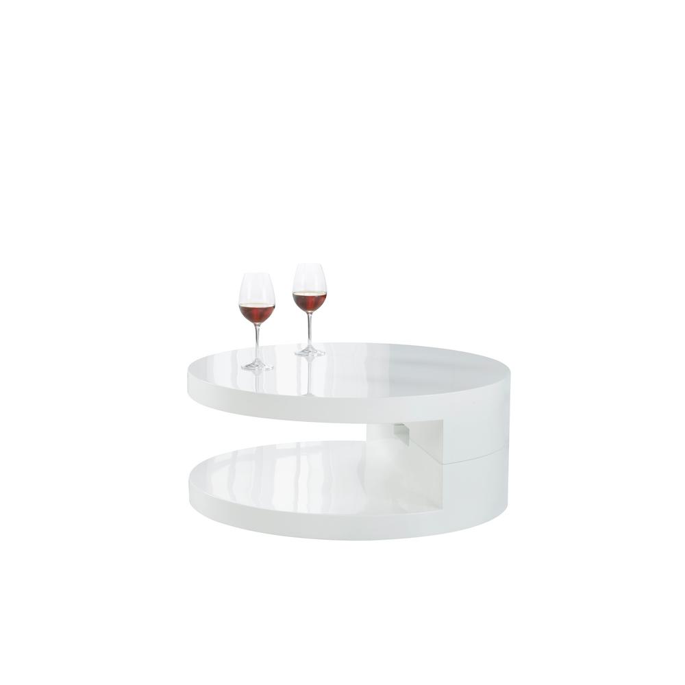 Artiva La Villino 32 In White Medium Round Wood Coffee Table With Shelf Led709608wu The Home Depot - White Lacquer Coffee Table Round Artiva La Villino 32 In White Medium Round Wood Coffee Table With Shelf Led709608wu The Home Depot - White Lacquer Coffee Table Round