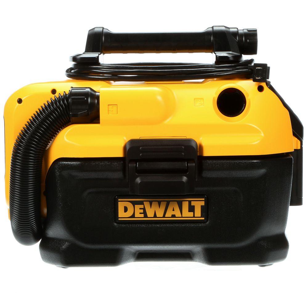 DEWALT 2gal. Max Cordless/Corded Wet/Dry VacuumDCV581H The Home Depot