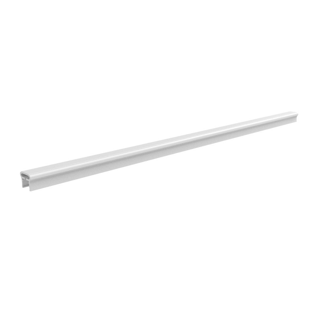 RDI Transform 6 ft. Satin White Vinyl Graspable Top Rail73019009 The