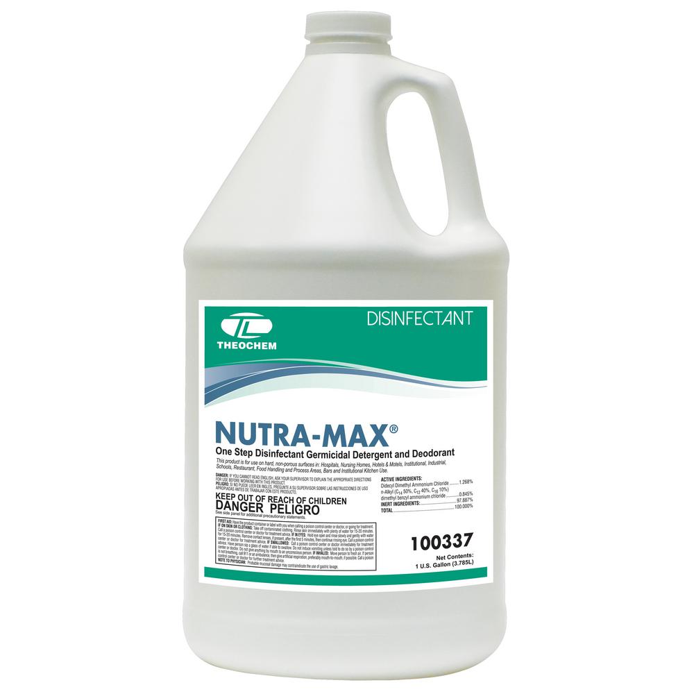 Nutra Max 1 Gal Flora Liquid Concentrate Disinfectant 500149 Nutra Max 1 Gal Flora Liquid
