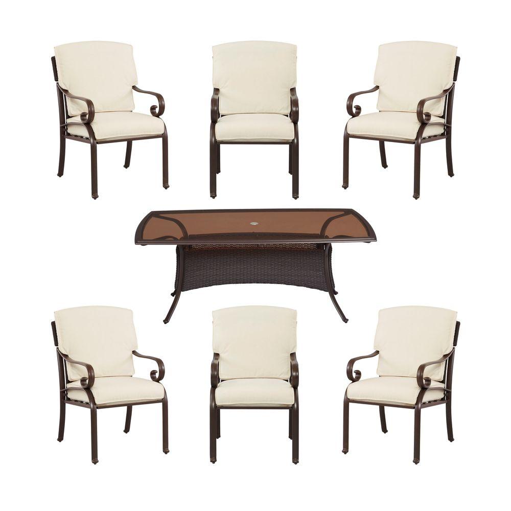 Martha Stewart Living Cedar Island 7Piece AllWeather Wicker Patio