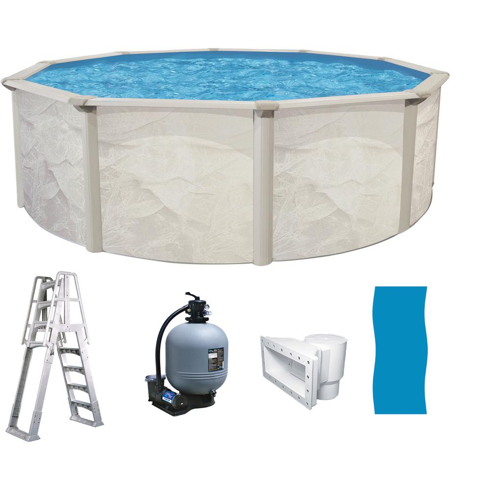 above ground swimming pool package