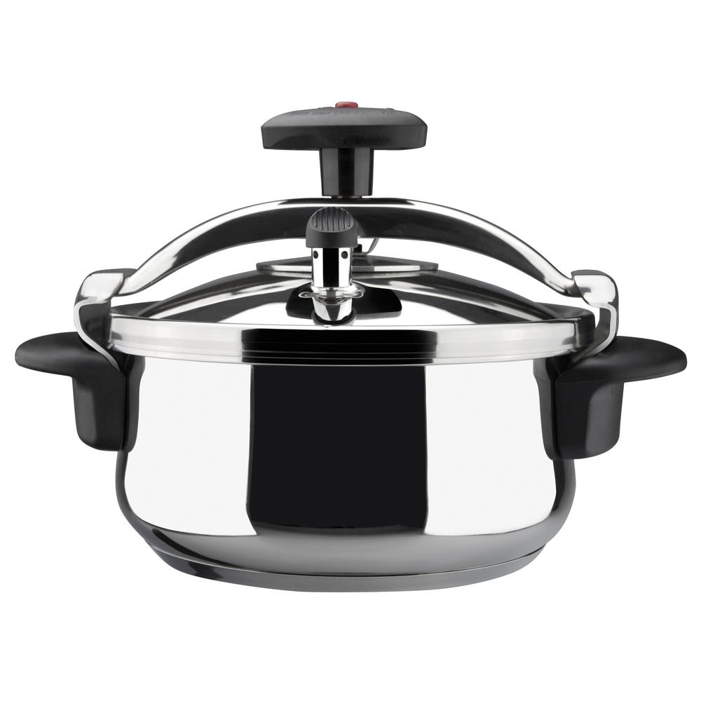 Magefesa Star 4 Qt. Stainless Steel Stovetop Pressure Cookers by Magefesa