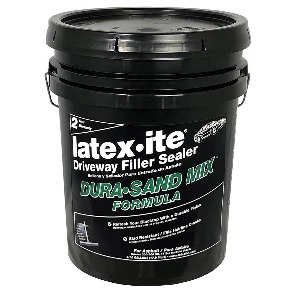 with Asphalt latex additive mix