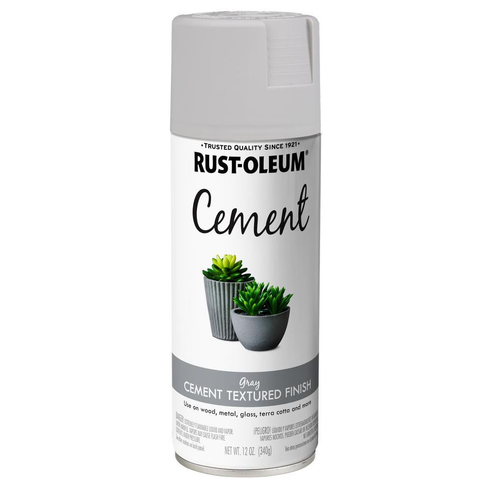 Rust-Oleum Specialty 12 oz. Cement Spray Paint-340645 - The Home Depot