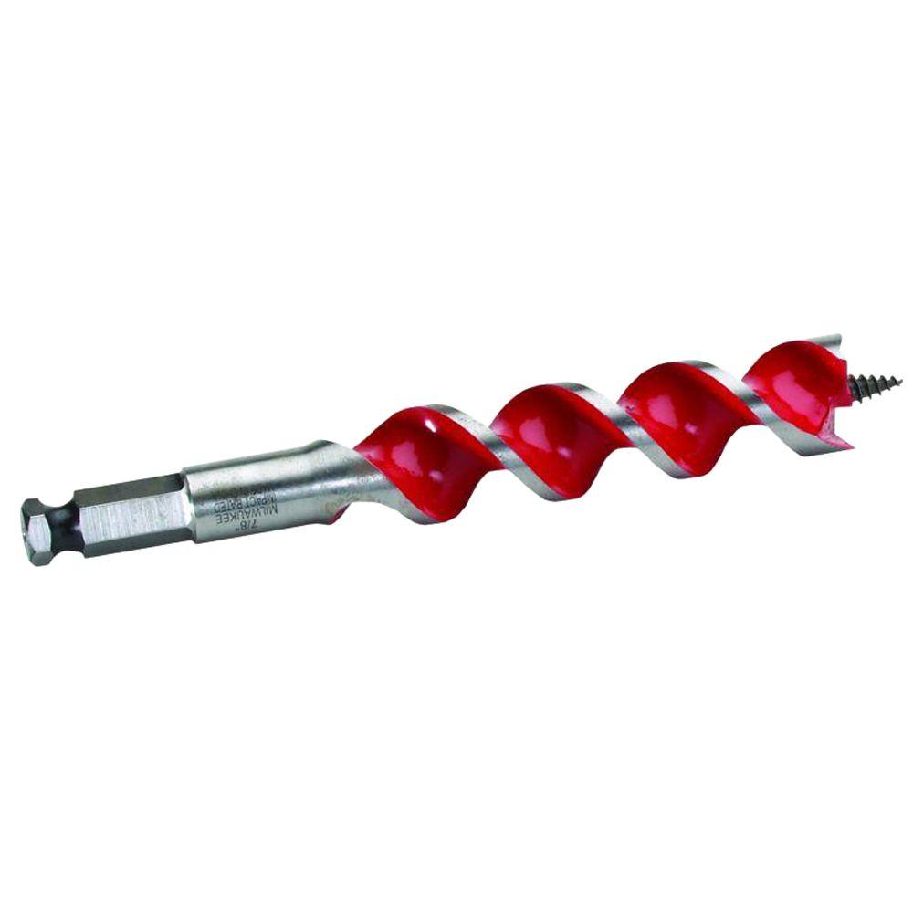 Milwaukee 7/8 in. x 61/2 in. Spur Auger Bit48130870 The Home Depot
