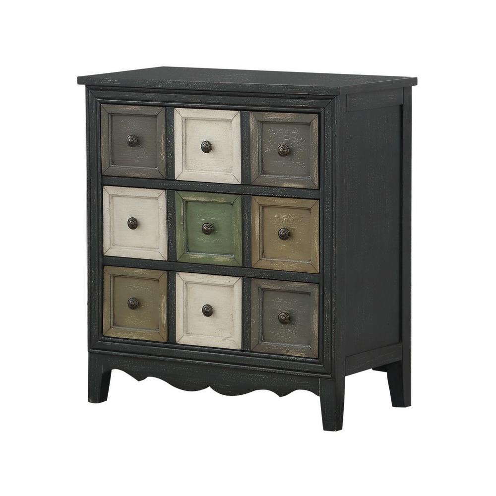 Coast To Coast Bakersfield Multicolor 3 Drawer Chest With Power
