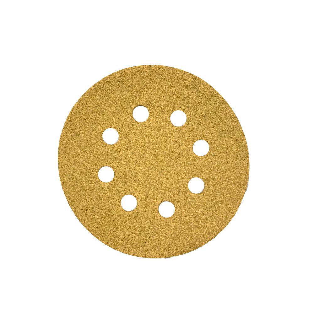 100 Sanding Disc 5/" Sand Paper Hook Loop Sander Polishing Pads 400 Grit