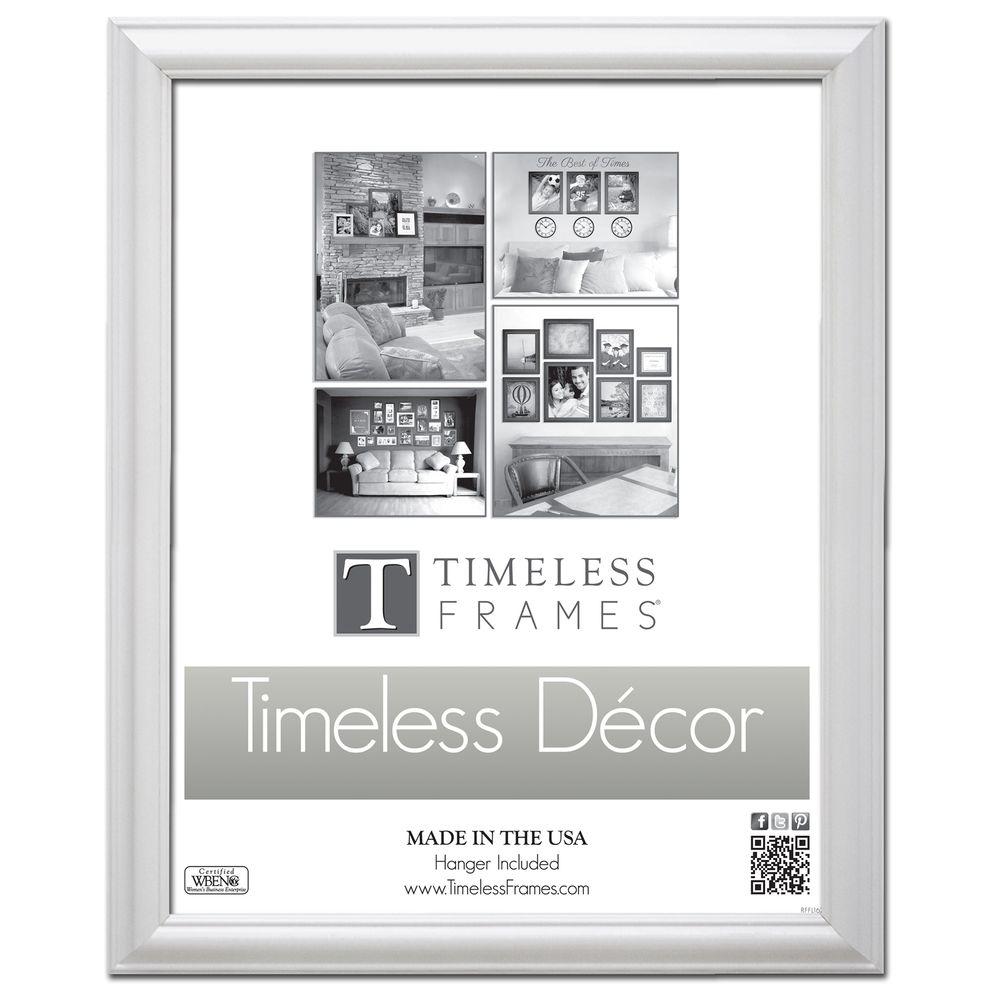 Brenna 1 Opening 18 In X 24 White Picture Frame