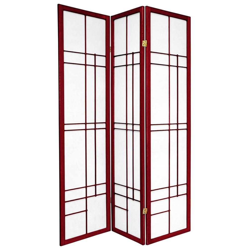 6 ft. Rosewood 5Panel Room DividerCHLS5PRWD The Home Depot