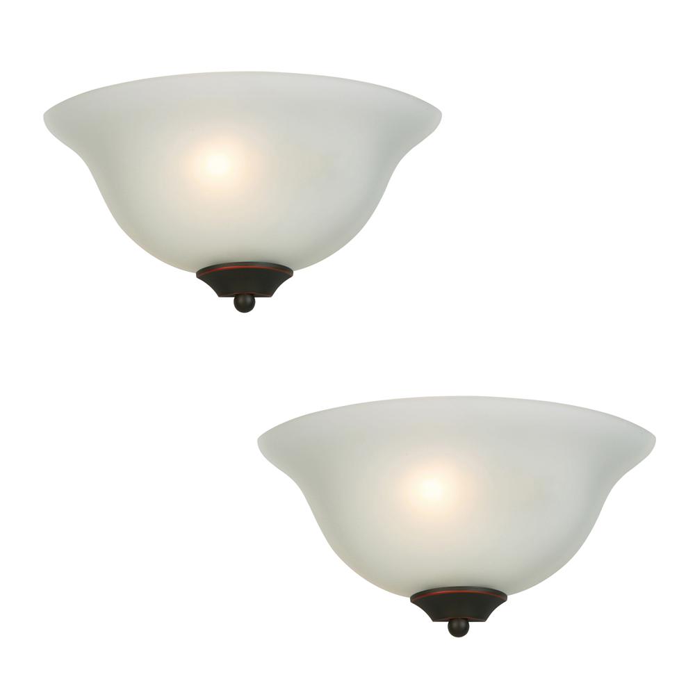 Commercial Electric Sconces Lighting The Home Depot Commercial Electric Sconces