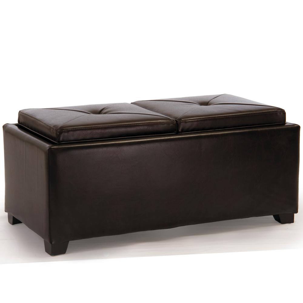 Brooklyn Max Lincoln 42 Inch Wide Contemporary Rectangle Storage