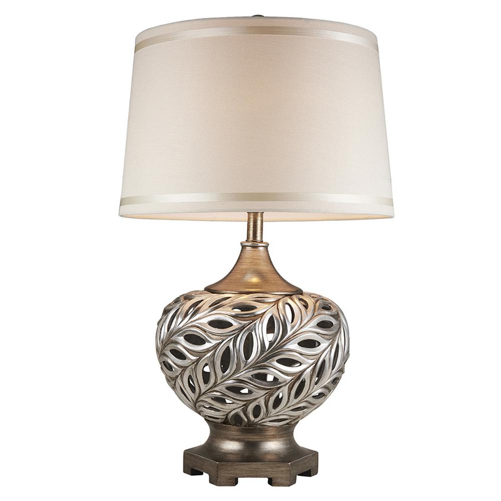 28 75 In Kiara Silver Table Lamp