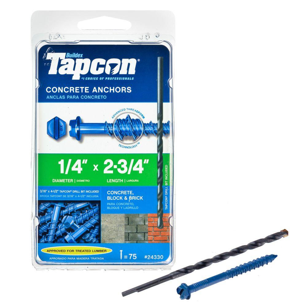 tapcon masonry drill bit