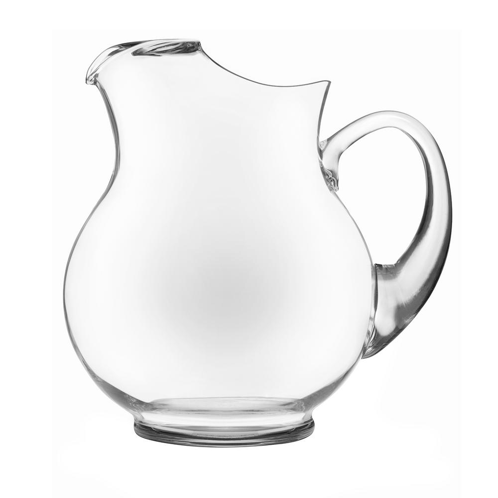 Libbey Acapulco 89 5 Oz 2 Piece Glass Pitcher Set 1792435 The 2 Piece Glass Pitcher Set