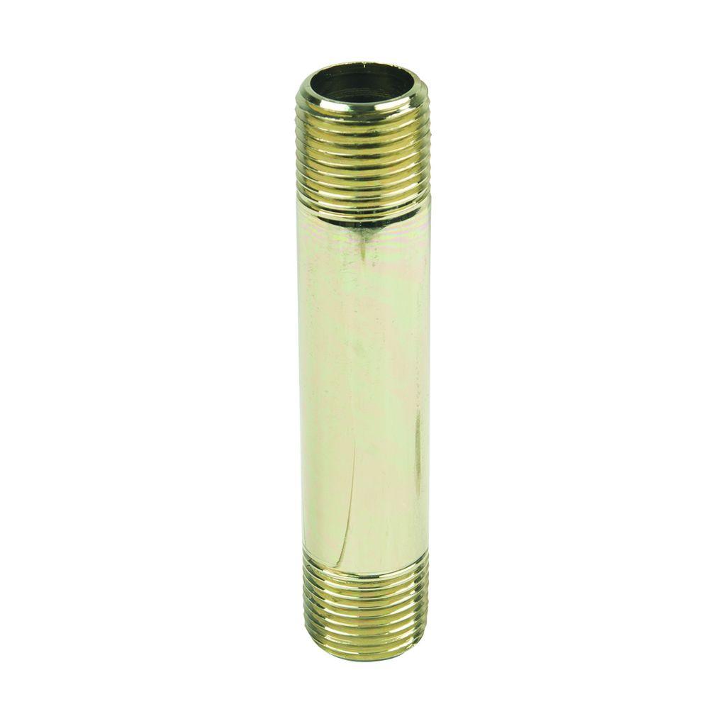 BrassCraft 1/2 in. Nominal Copper Cover Tube in Polished Brass8489 PH
