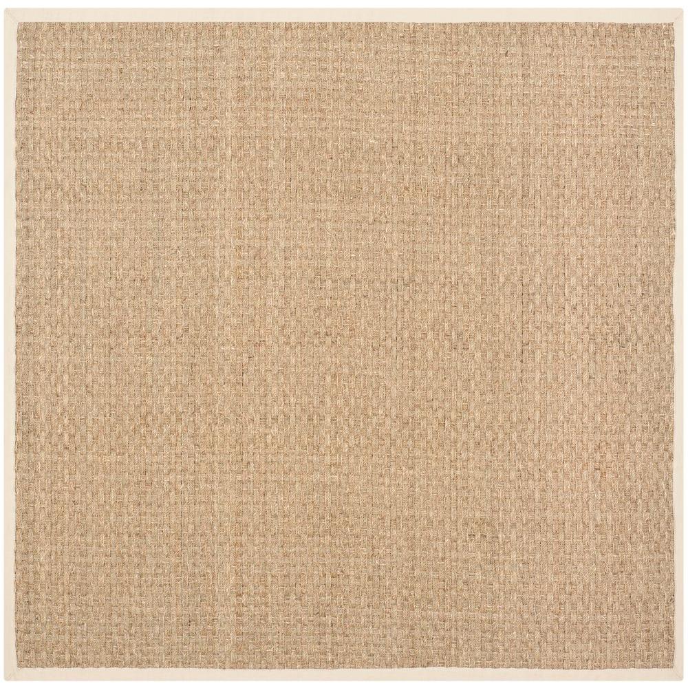 Safavieh Natural Fiber Tan Beige 6 Ft X Square Area Rug Safavieh Natural Fiber Tan Beige 6 Ft X Square Area Rug