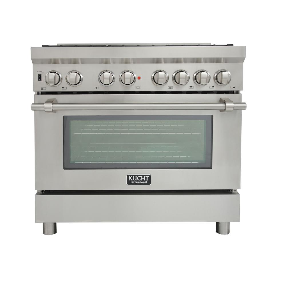 ZLINE Kitchen and Bath 36 in. Professional 4.6 cu. ft. Dual Fuel Range