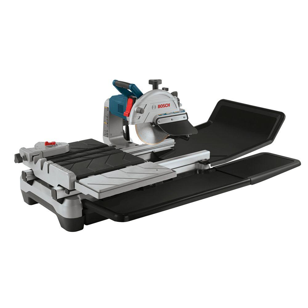 Wet Tile Saws Blades Tools Supplies The Home Depot 1 4 Horse Power Wet Tile And