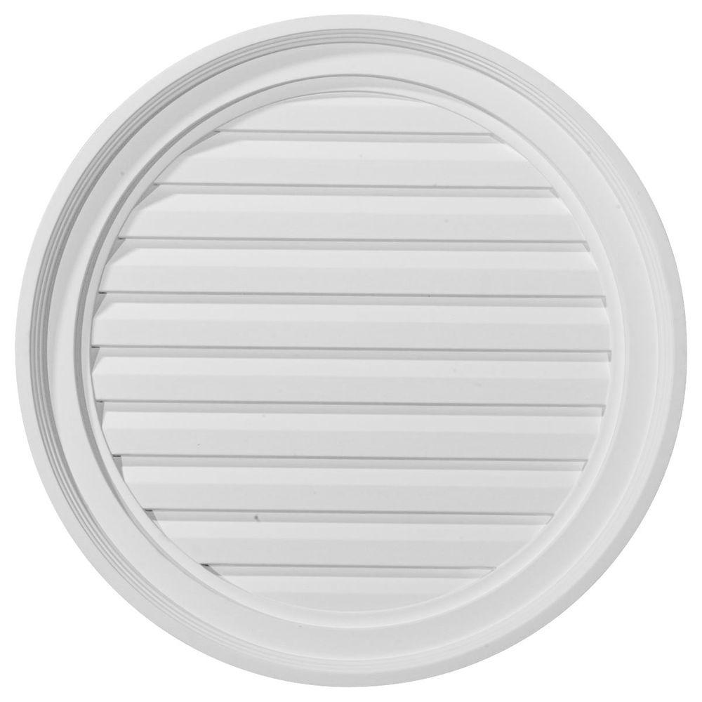 Ekena Millwork 1 1 4 In X 22 In X 22 In Decorative Round Gable