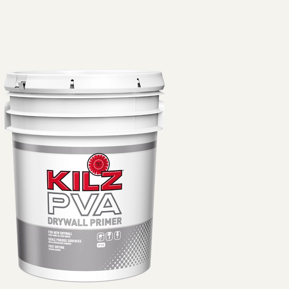 KILZ PVA 5 gal. White Interior Drywall PrimerPX01005 The Home Depot