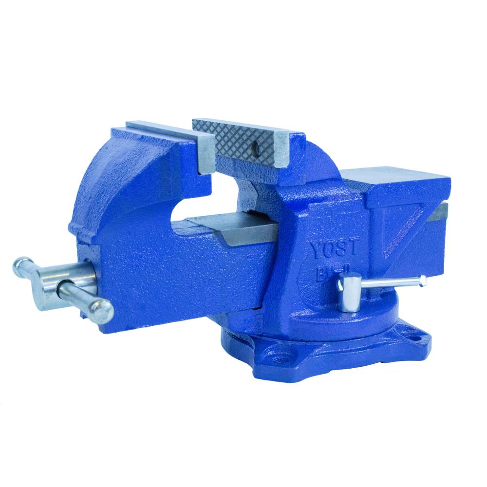 Yost 4 In Bench Vise Bv 4 The Home Depot