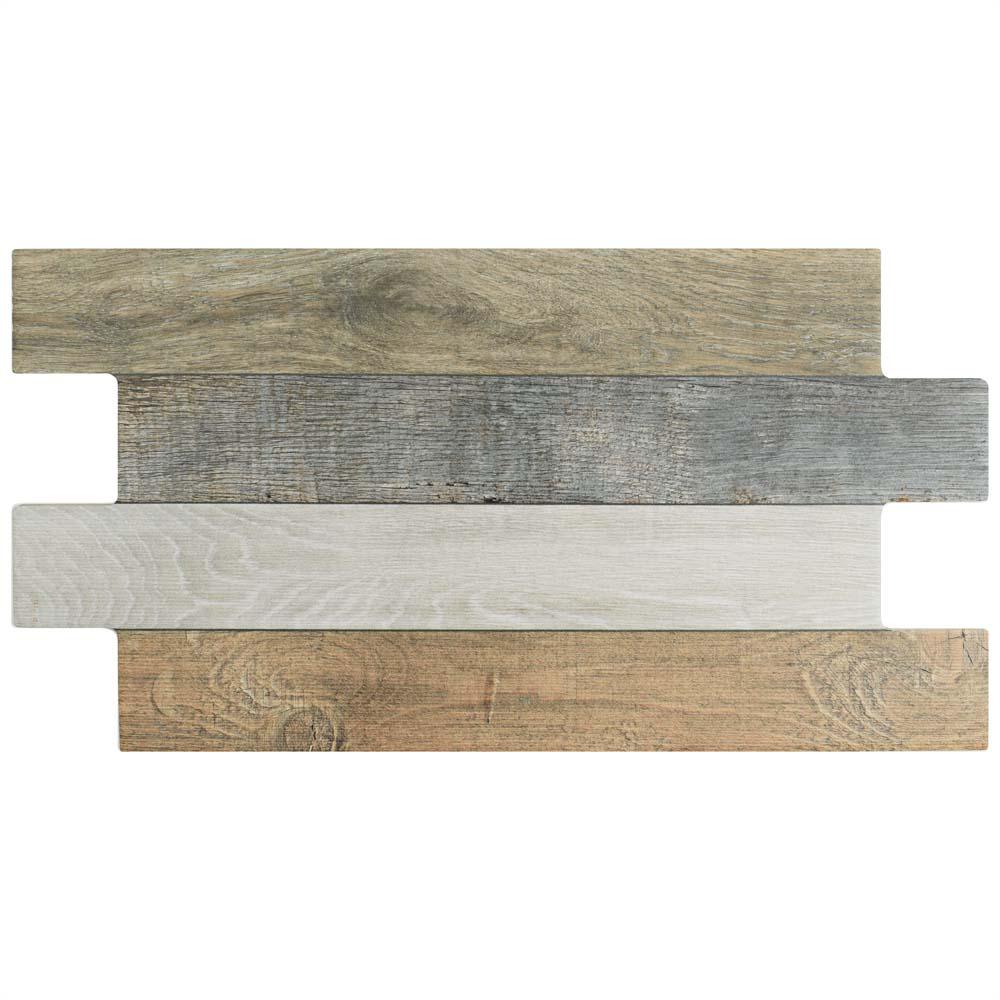 12x24 Merola Tile Porcelain The Home Depot Trend Rustico 12 1 4 In X 23 5 8