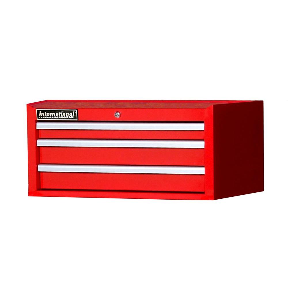 Armstrong 33 in. 3Drawer Intermediate Tool Chest, Red16622 The