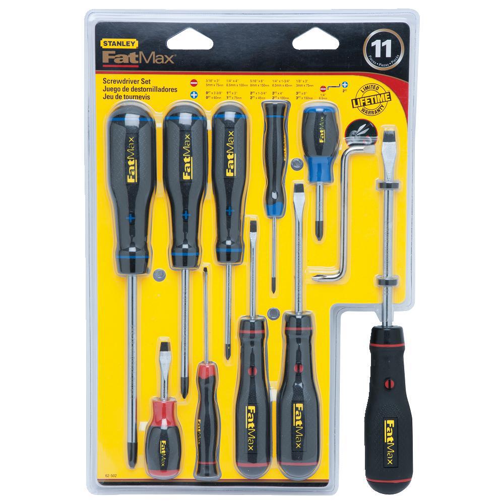 Stanley 62-502 11-Piece FatMax Screwdriver Set