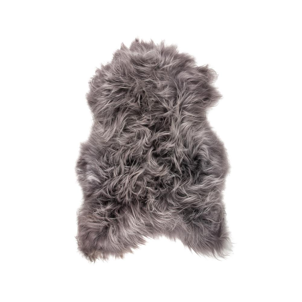 Icelandic Grey Brisa 2 Ft X 3 Sheared Single Sheepskin Area Rug Icelandic Grey Brisa 2 Ft X 3 Sheared Single Sheepskin Area Rug