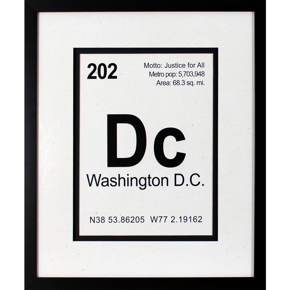 Decor Therapy 24 In X 20 Breaking Washington Dc Printed Frame Breaking Washington Dc Printed Frame Wall Art
