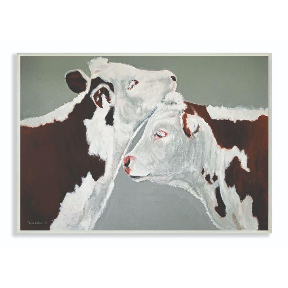 The Stupell Home Decor Collection 10 In X 15 In Cow Couple