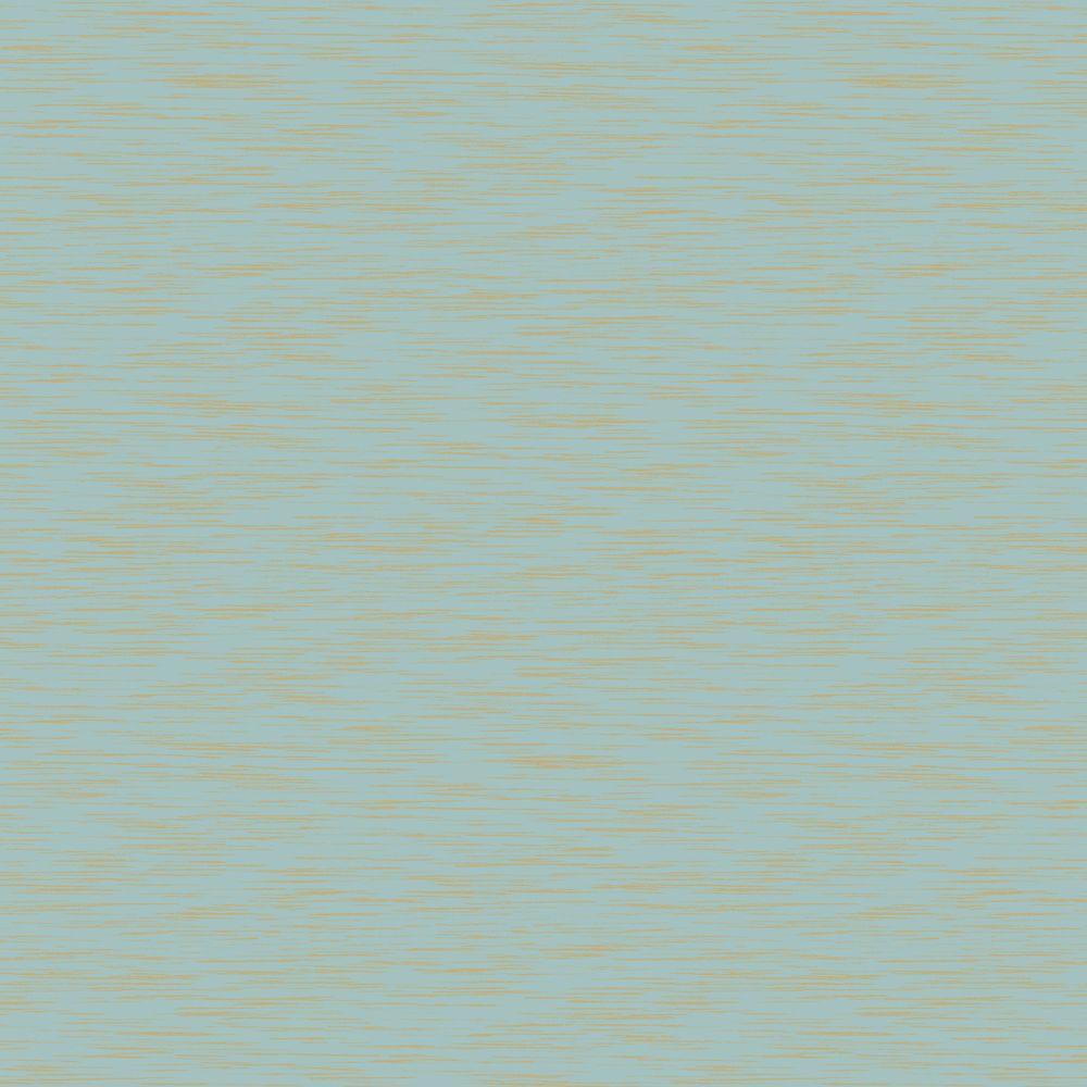Graham & Brown Aqua and Gold Breeze Wallpaper100515 The Home Depot