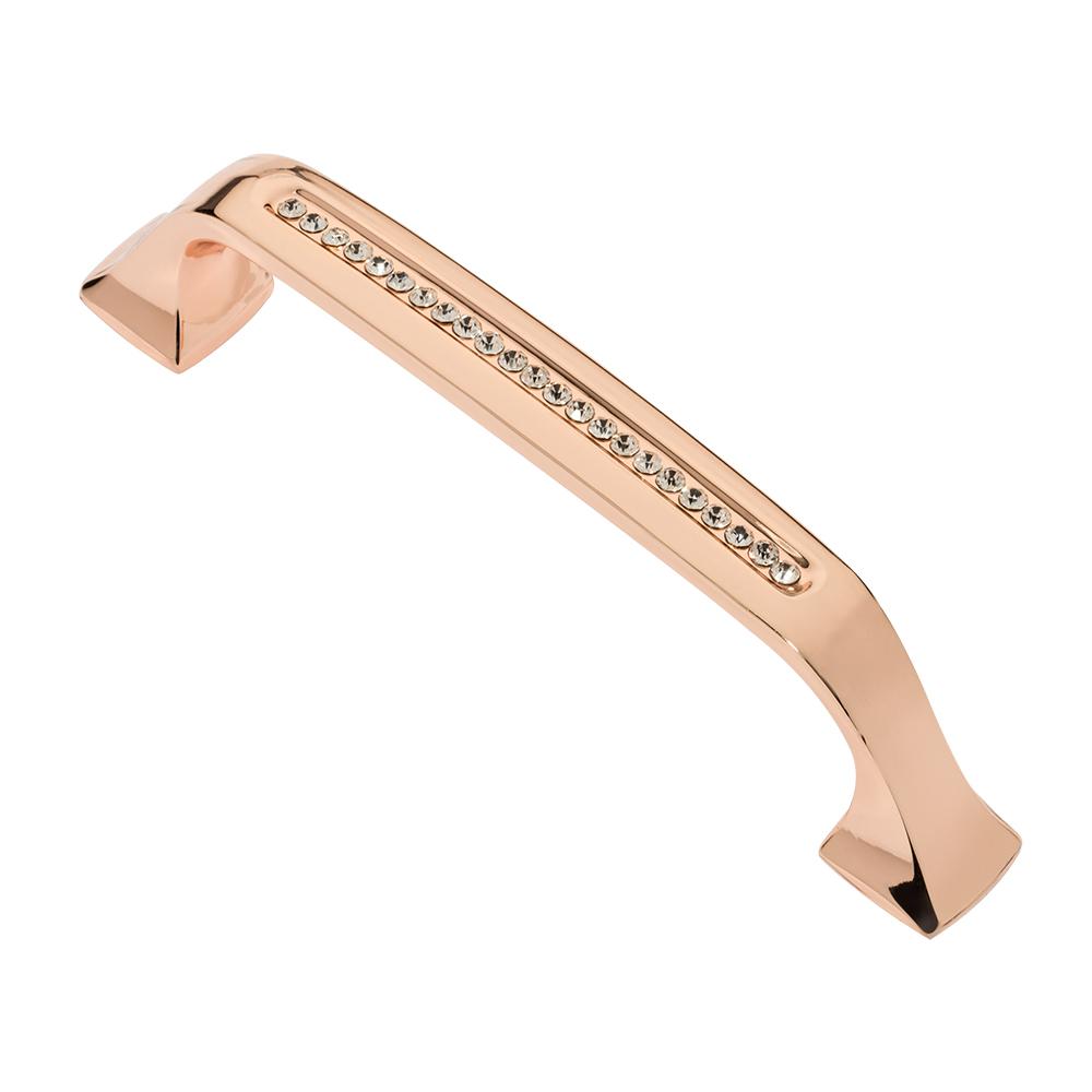 Wisdom Stone Bellissima 33/4 in. Rose Gold with Clear Crystal