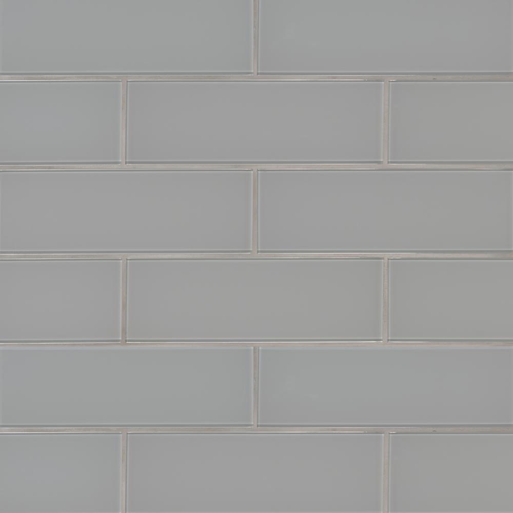 Msi Antico Pewter 4 In X 12 Glossy Gl Wall Tile 2 Sq Ft X 12 In Glossy Gl Wall Tile