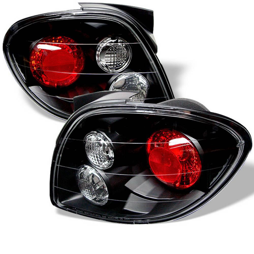 Spyder Auto Hyundai Tiburon 00 02 Euro Style Tail Lights Black Hyundai Tiburon 00 02 Euro Style Tail Lights Black