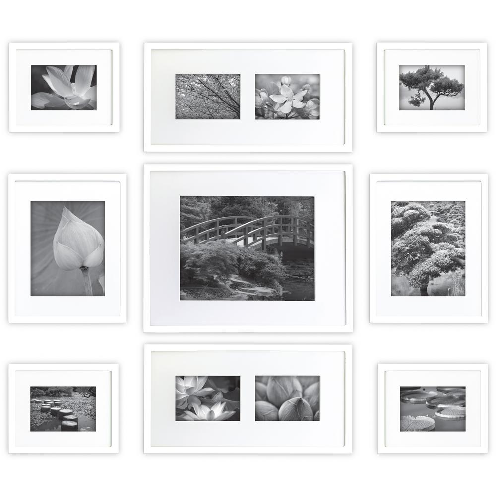 Pinnacle 9 Opening 11 In X 14 8 10 And 5 7 9 Opening 11 In X 14 8 10 And 5 7 Matted Picture Frame