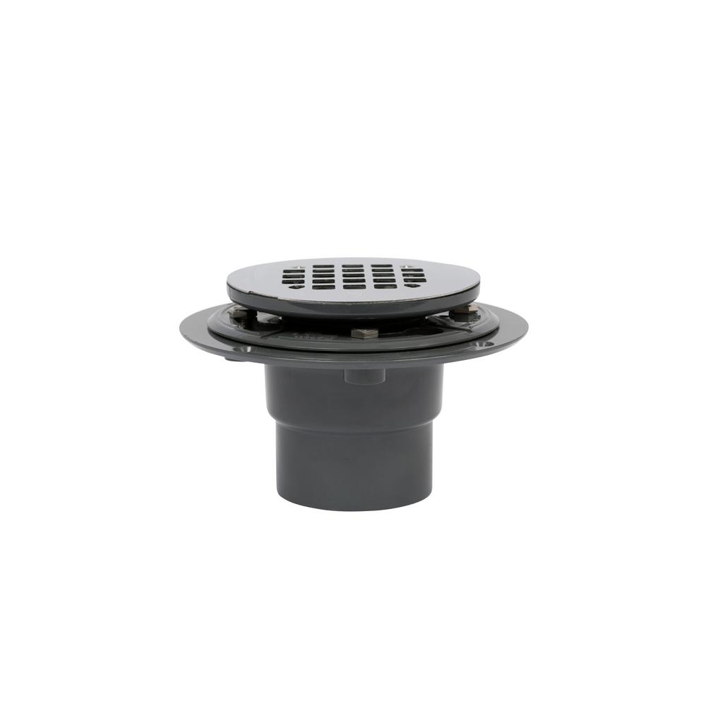 flange shower drain