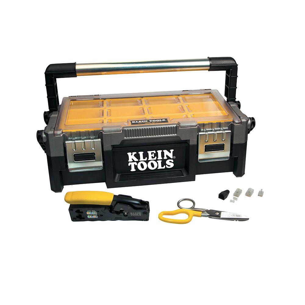 Klein Tools Compact Ratcheting Modular Crimper-VDV226-107 - The Home Depot