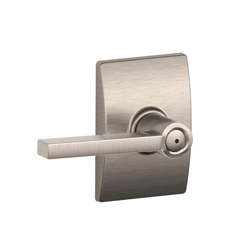 Schlage Custom Laude Satin Nickel Century Trim Combined Interior Schlage Custom Laude Satin Nickel Century Trim Combined Interior Door Lever