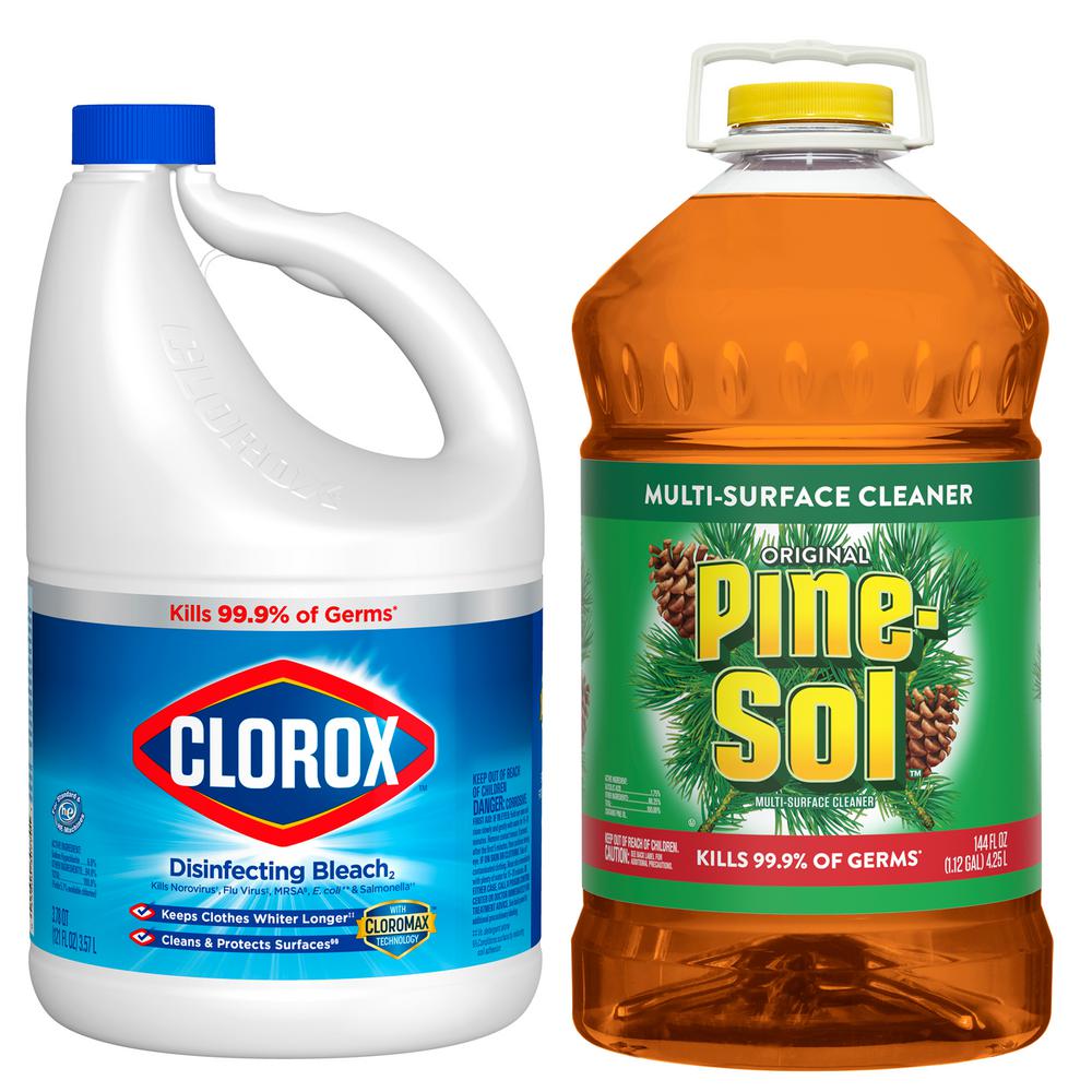 Clorox Deep Clean Bundle With 121 Oz Regular Concentrated Liquid