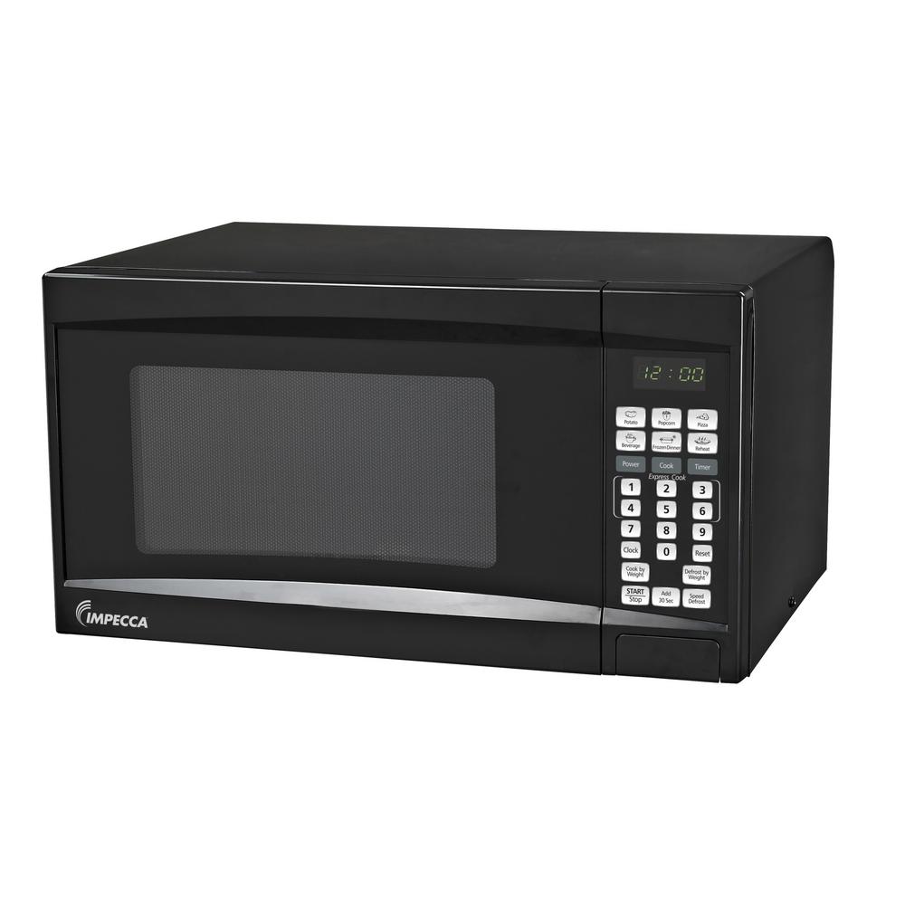 Black Small Microwaves Appliances The Home Depot
