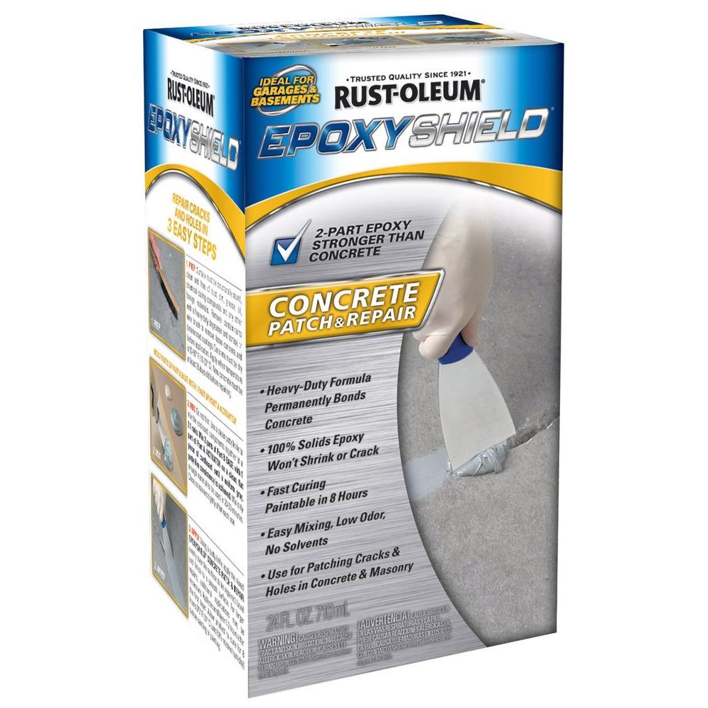 Rust Oleum Epoxyshield 24 Oz Concrete Patch And Repair Kit 215173 Concrete Patch And Repair Kit 215173