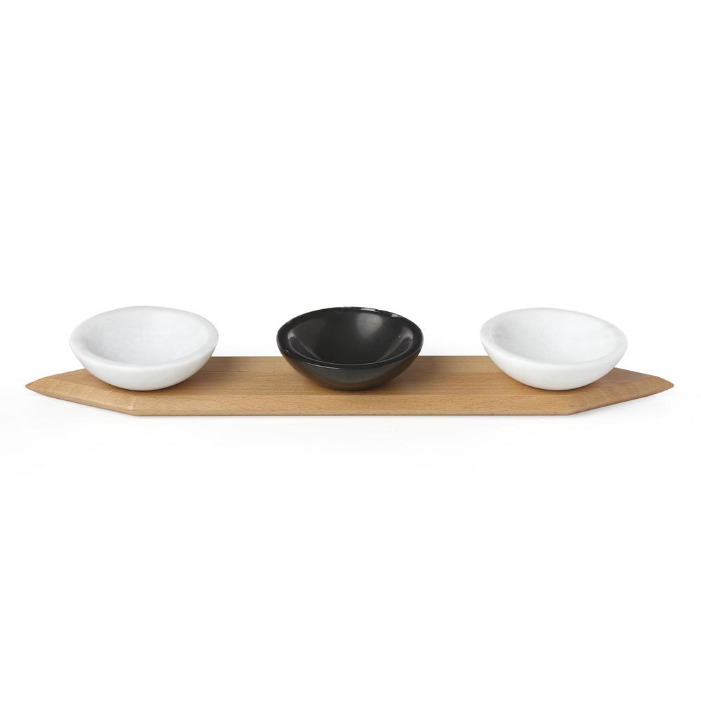 UPC 882864775986 product image for Lenox Platform 17.6 in. by 5 in. Tray with Bowls, Light | upcitemdb.com