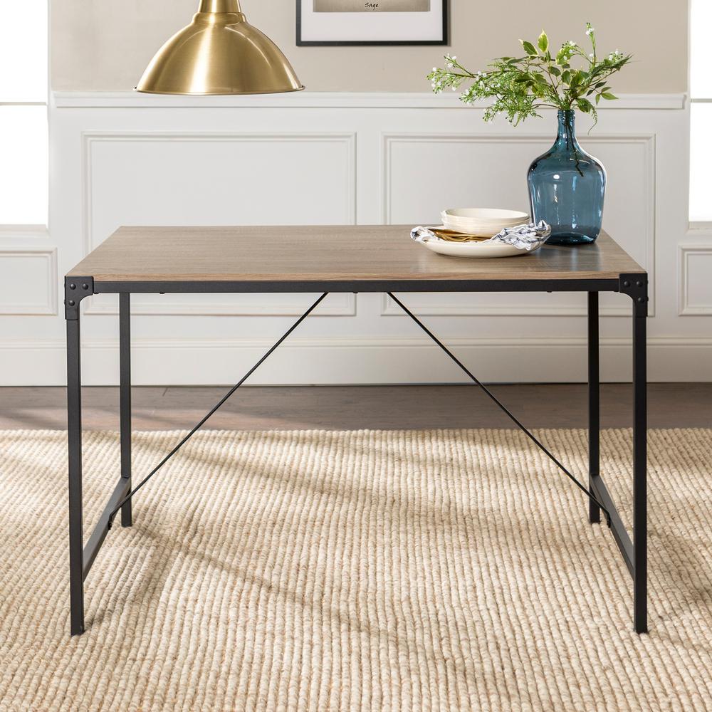 Angle Iron Driftwood Wood Dining Table Angle Iron Driftwood Wood Dining Table