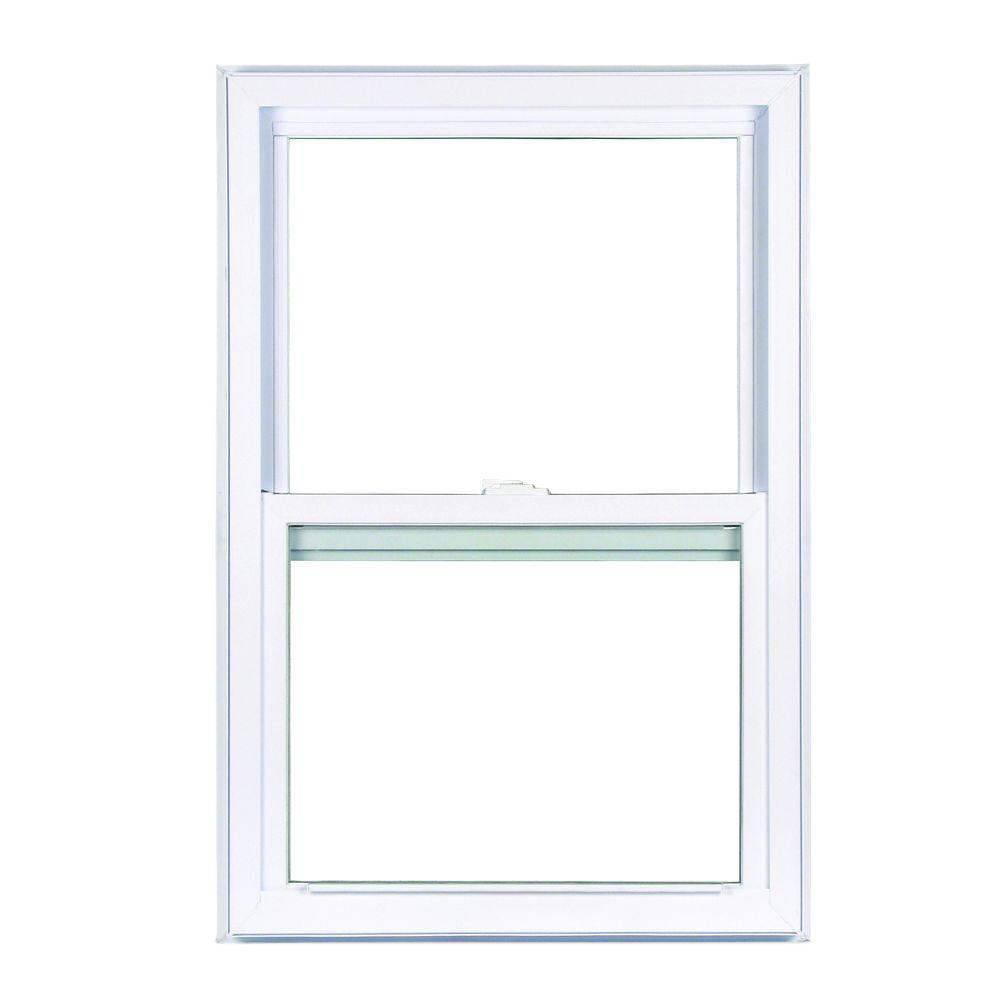 American Craftsman 52 in. x 61.875 in. 70 Series Single Hung Vinyl Window with Masonry Flange