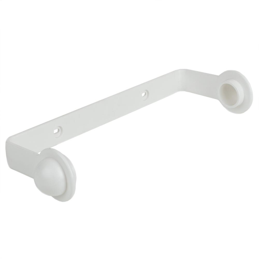 Wall Mounted Plastic Paper Towel Holder in White HDC51532